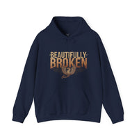 Thumbnail for Jelly Beautifully Broken Double Sided Hoodie - Adult Unisex - Sunlit Funlit Country Music Tees