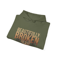 Thumbnail for Jelly Beautifully Broken Double Sided Hoodie - Adult Unisex - Sunlit Funlit Country Music Tees