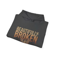Thumbnail for Jelly Beautifully Broken Double Sided Hoodie - Adult Unisex - Sunlit Funlit Country Music Tees