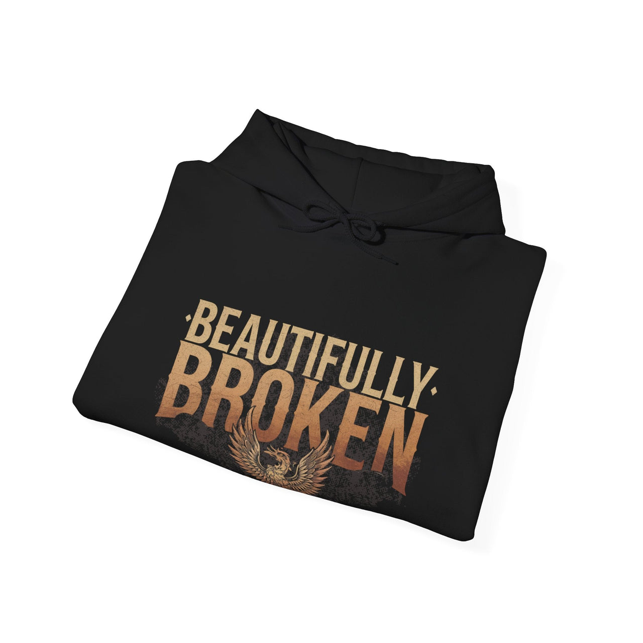 Jelly Beautifully Broken Double Sided Hoodie - Adult Unisex - Sunlit Funlit Country Music Tees