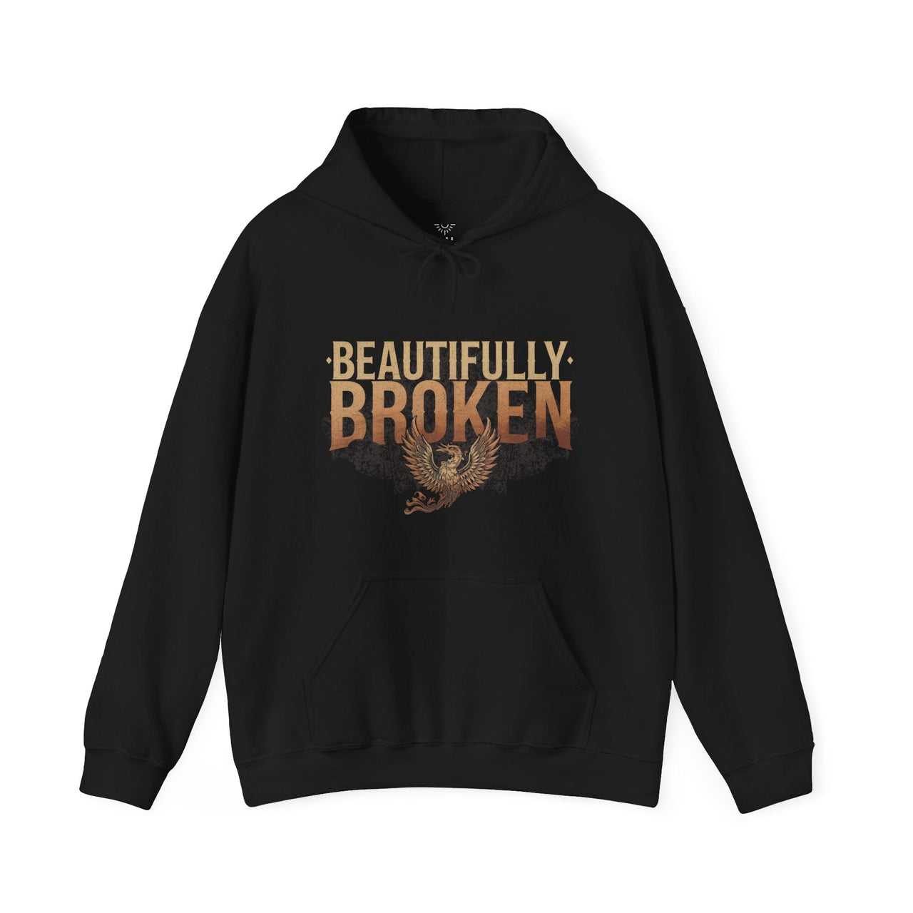 Jelly Beautifully Broken Double Sided Hoodie - Adult Unisex - Sunlit Funlit Country Music Tees