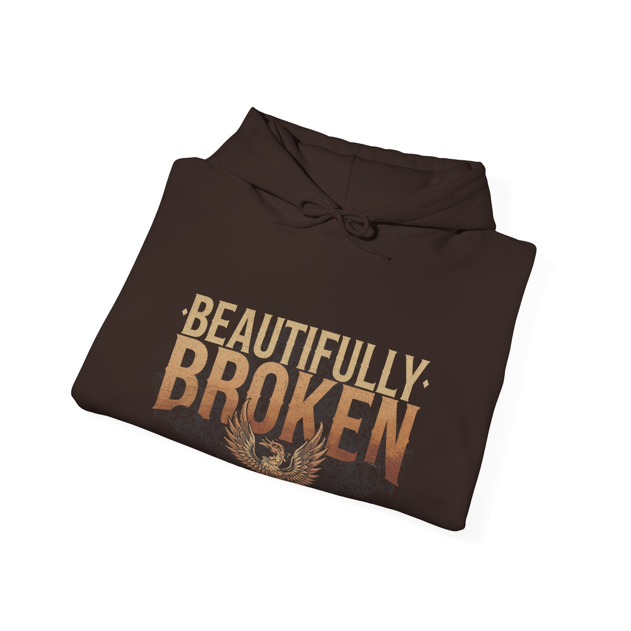 Jelly Beautifully Broken Double Sided Hoodie - Adult Unisex - Sunlit Funlit Country Music Tees