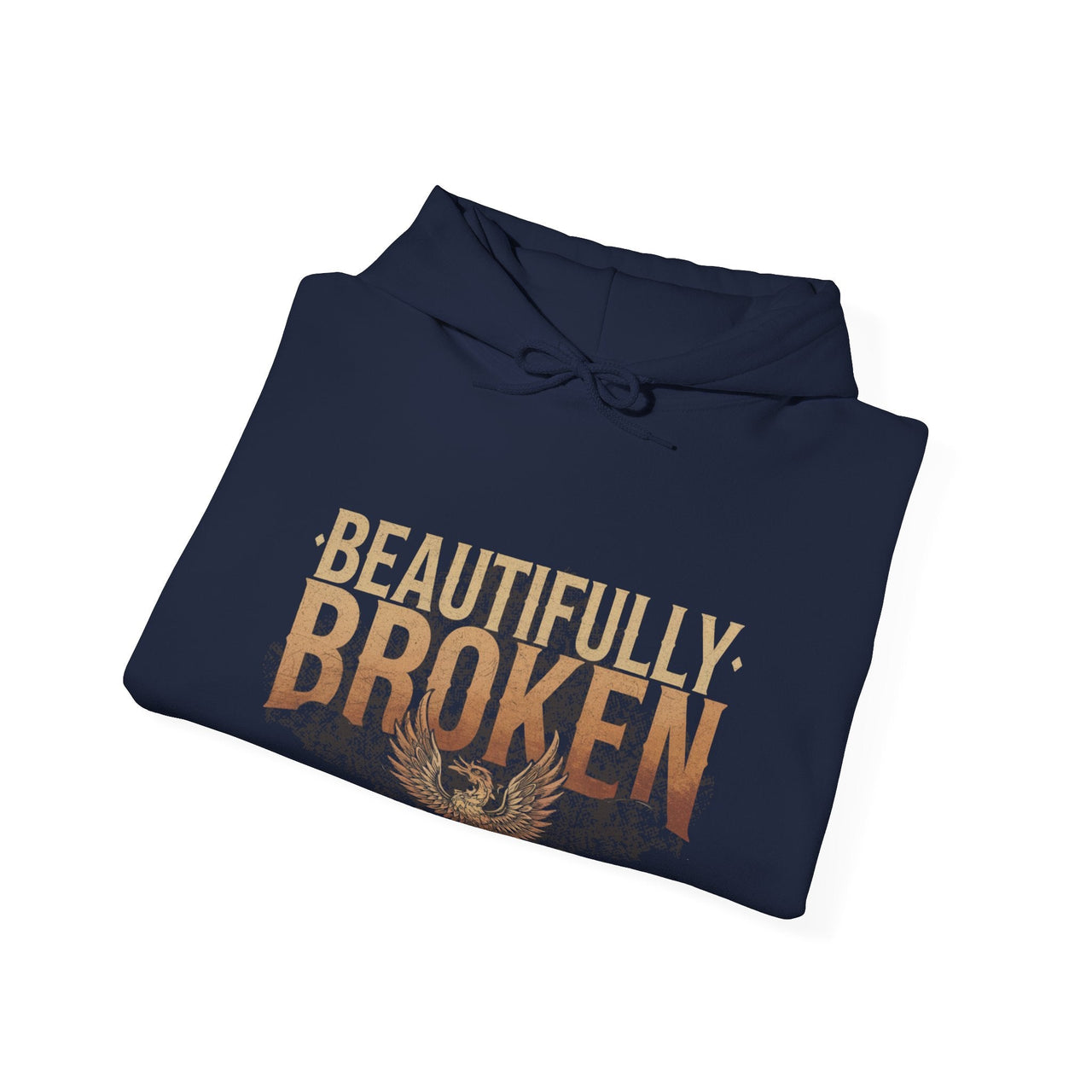 Jelly Beautifully Broken Double Sided Hoodie - Adult Unisex - Sunlit Funlit Country Music Tees