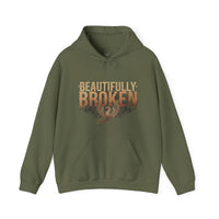Thumbnail for Jelly Beautifully Broken Double Sided Hoodie - Adult Unisex - Sunlit Funlit Country Music Tees