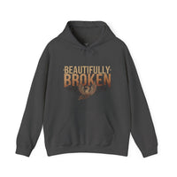 Thumbnail for Jelly Beautifully Broken Double Sided Hoodie - Adult Unisex - Sunlit Funlit Country Music Tees