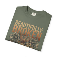 Thumbnail for Jelly Beautifully Broken Grunge Tee - Sunlit Funlit Country Music Tees