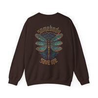 Thumbnail for Jelly Somebody Save Me Double Sided Sweatshirt - Sunlit Funlit Country Music Tees