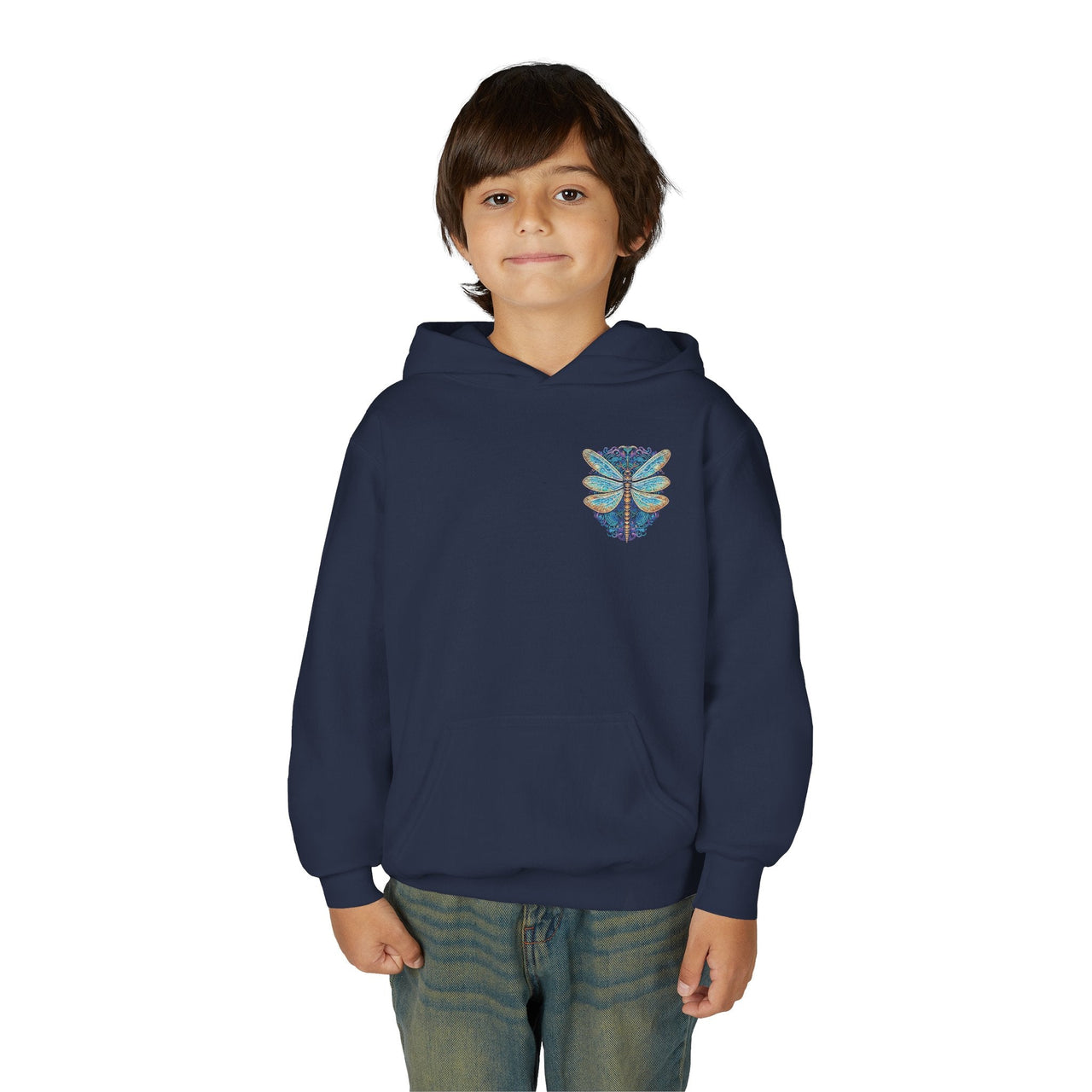 Jelly Somebody Save Me Dragonfly Double Sided Youth Hoodie - Sunlit Funlit Country Music Tees