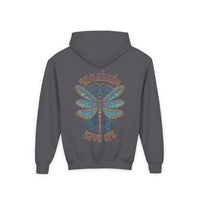 Thumbnail for Jelly Somebody Save Me Dragonfly Double Sided Youth Hoodie - Sunlit Funlit Country Music Tees