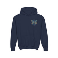 Thumbnail for Jelly Somebody Save Me Dragonfly Double Sided Youth Hoodie - Sunlit Funlit Country Music Tees