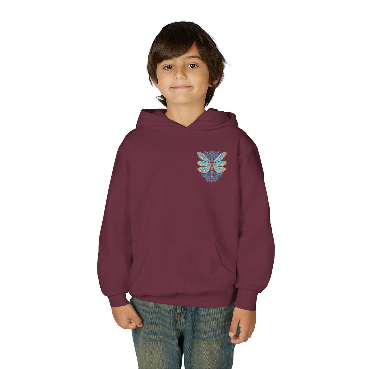 Jelly Somebody Save Me Dragonfly Double Sided Youth Hoodie - Sunlit Funlit Country Music Tees