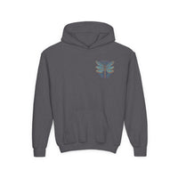 Thumbnail for Jelly Somebody Save Me Dragonfly Double Sided Youth Hoodie - Sunlit Funlit Country Music Tees