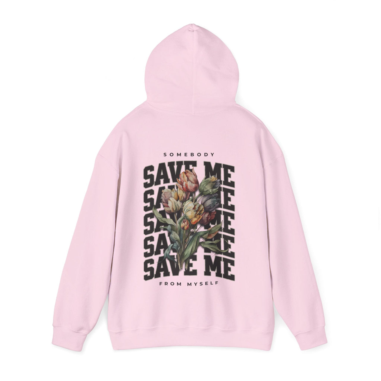 Jelly Somebody Save Me Floral Pullover Hoodie - Adult Unisex - Sunlit Funlit Country Music Tees