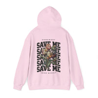 Thumbnail for Jelly Somebody Save Me Floral Pullover Hoodie - Adult Unisex - Sunlit Funlit Country Music Tees