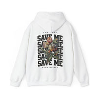 Thumbnail for Jelly Somebody Save Me Floral Pullover Hoodie - Adult Unisex - Sunlit Funlit Country Music Tees