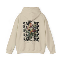 Thumbnail for Jelly Somebody Save Me Floral Pullover Hoodie - Adult Unisex - Sunlit Funlit Country Music Tees
