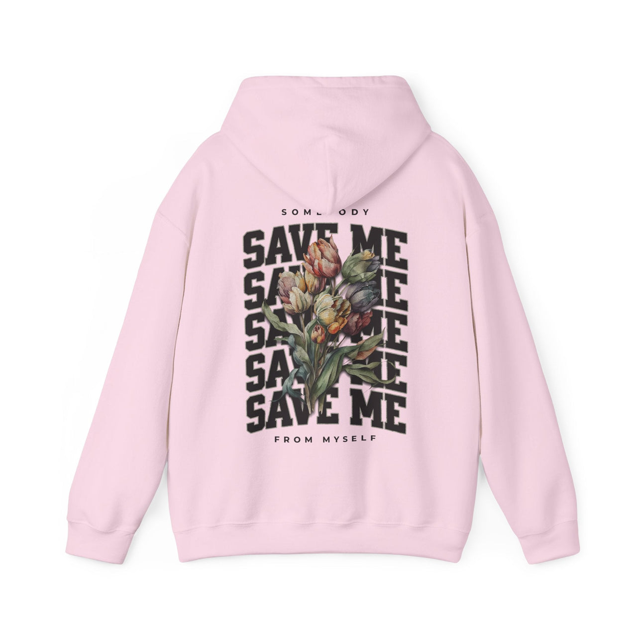 Jelly Somebody Save Me Floral Pullover Hoodie - Adult Unisex - Sunlit Funlit Country Music Tees