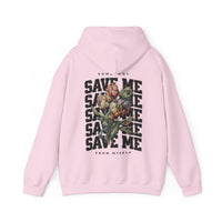 Thumbnail for Jelly Somebody Save Me Floral Pullover Hoodie - Adult Unisex - Sunlit Funlit Country Music Tees