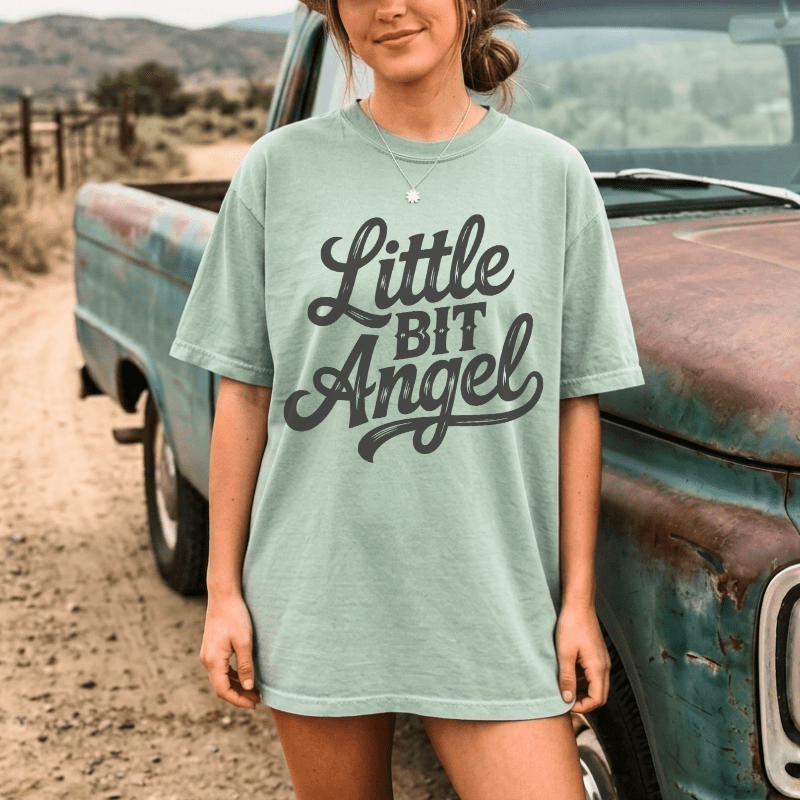 Little Bit Angel Wallen Fan T-Shirt