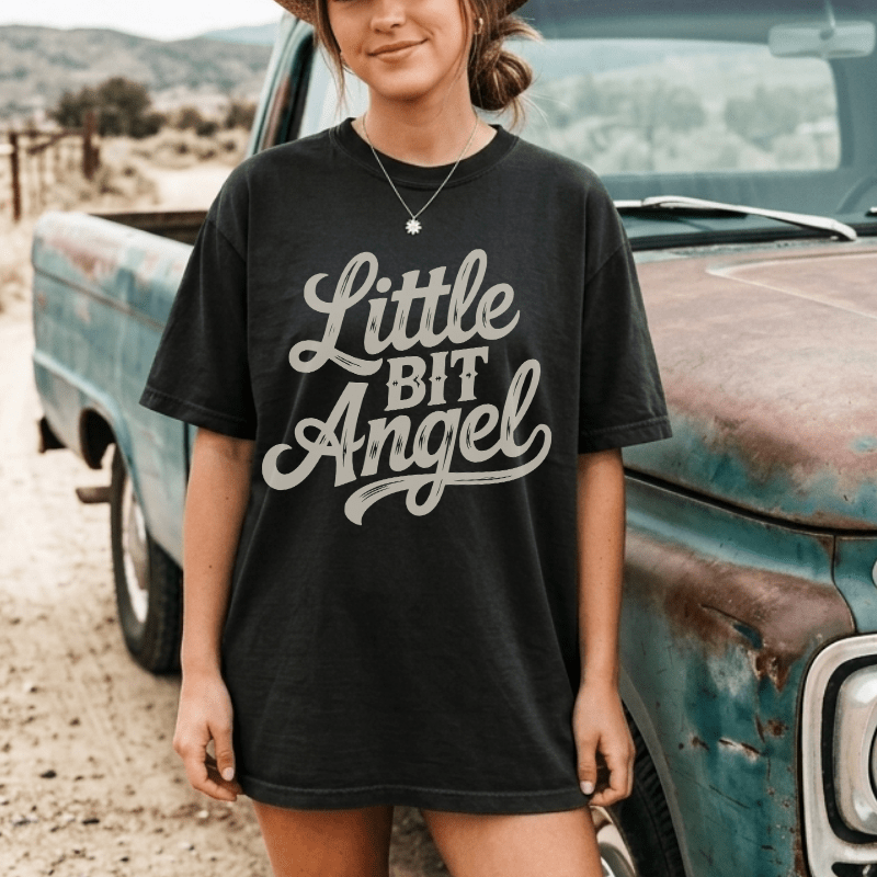 Little Bit Angel Wallen Fan T-Shirt
