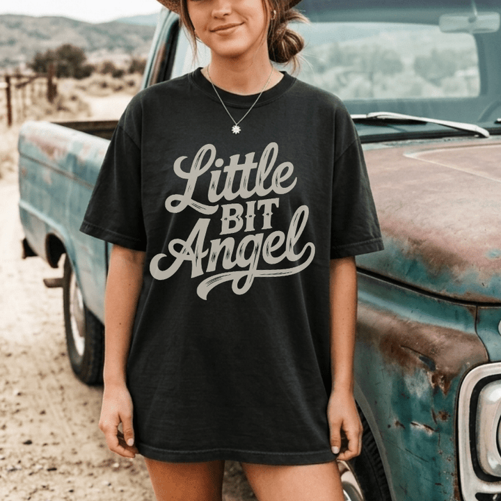 Little Bit Angel Wallen Fan T-Shirt