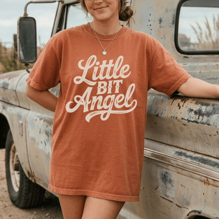 Little Bit Angel Wallen Fan T-Shirt