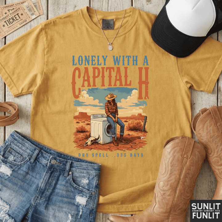 Lonely With a Capital H Tee