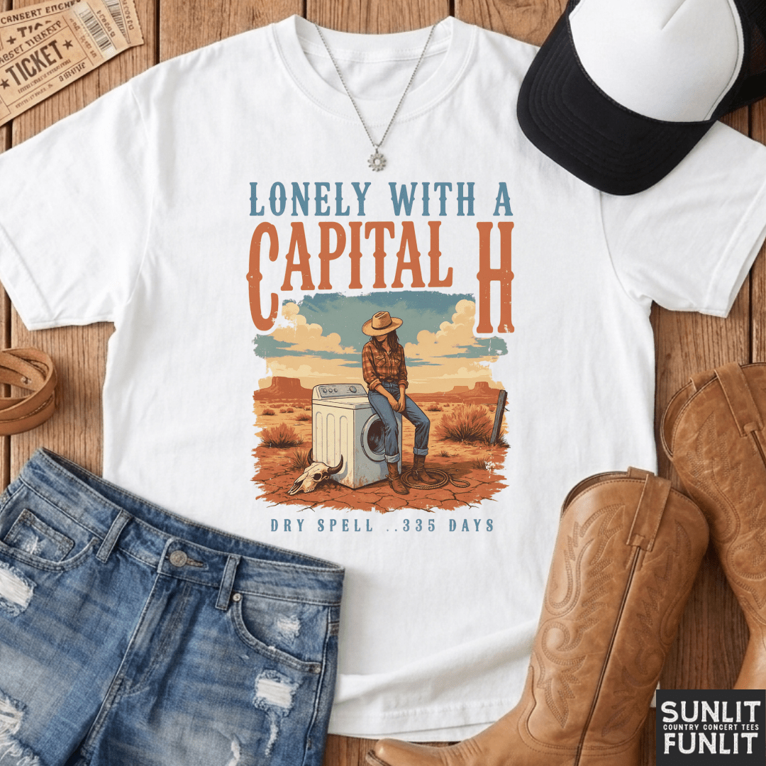 Lonely With a Capital H Tee