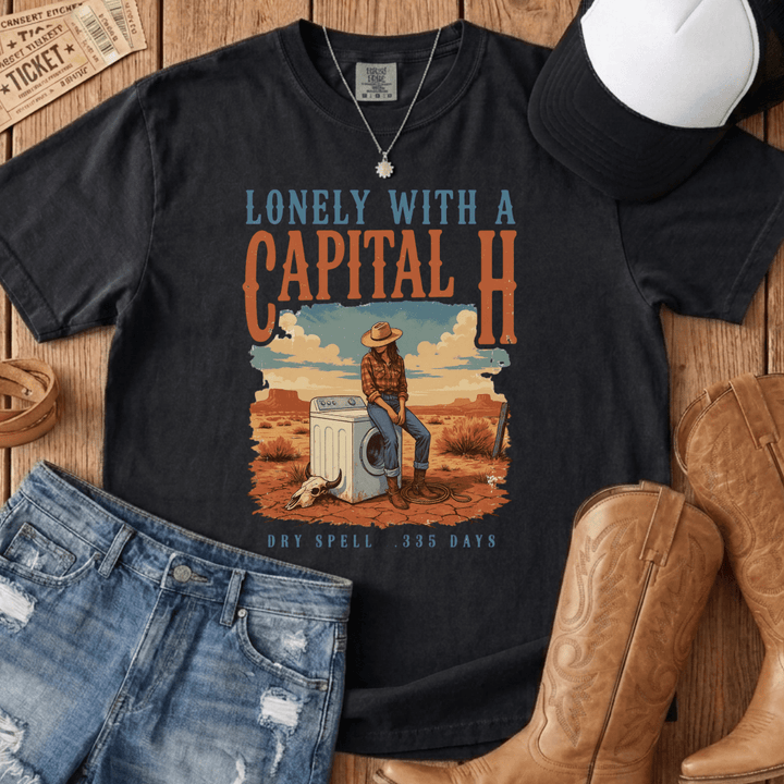 Lonely With a Capital H Tee