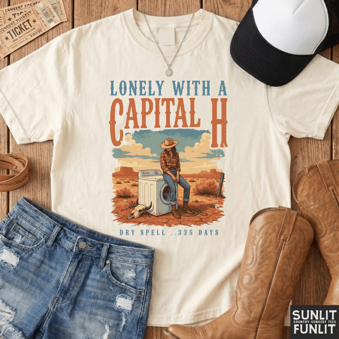 Lonely With a Capital H Tee