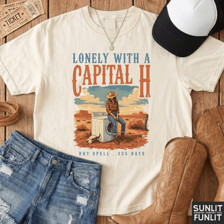 Lonely With a Capital H Tee