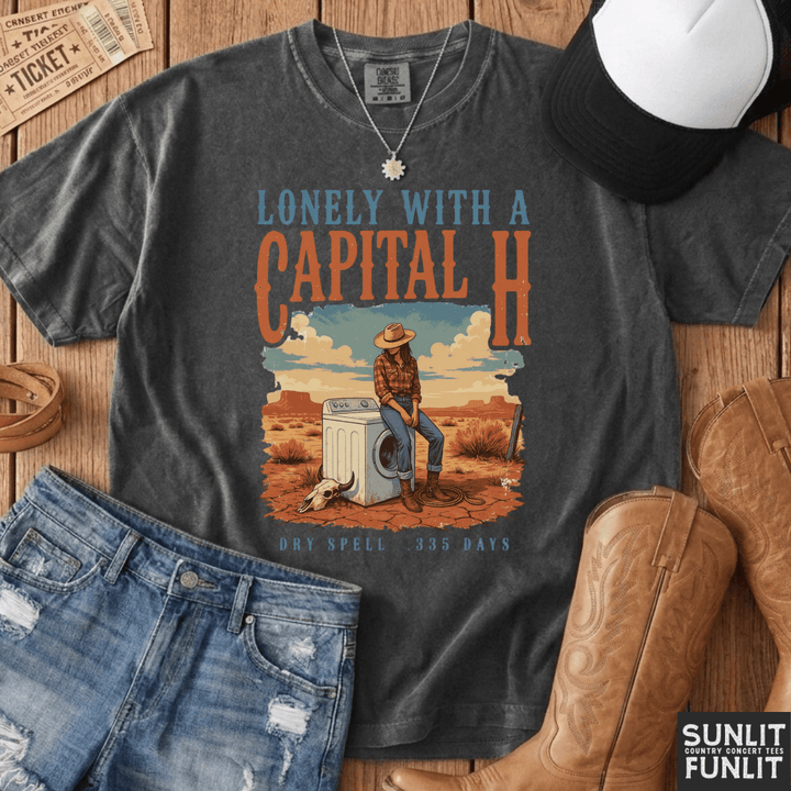 Lonely With a Capital H Tee