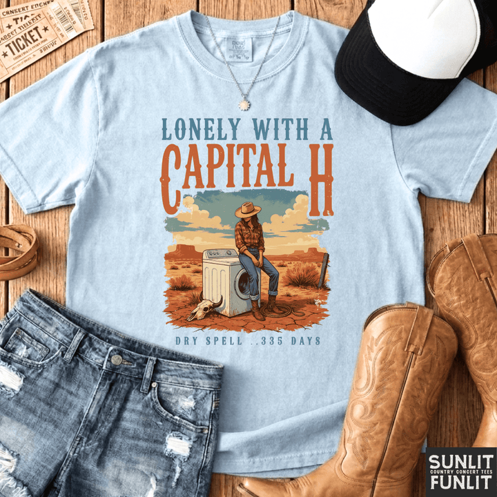 Lonely With a Capital H Tee