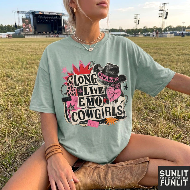 Long Live Emo Cowgirls Concert Tee