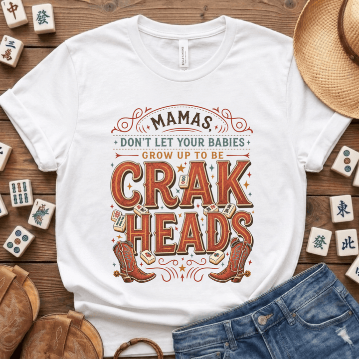 Mahjong Crakheads Lightweight Tee