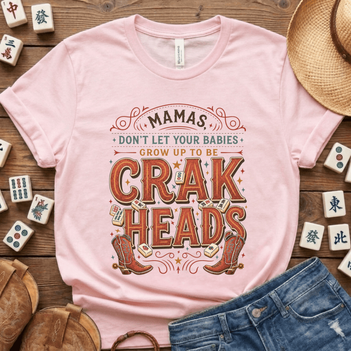 Mahjong Crakheads Lightweight Tee