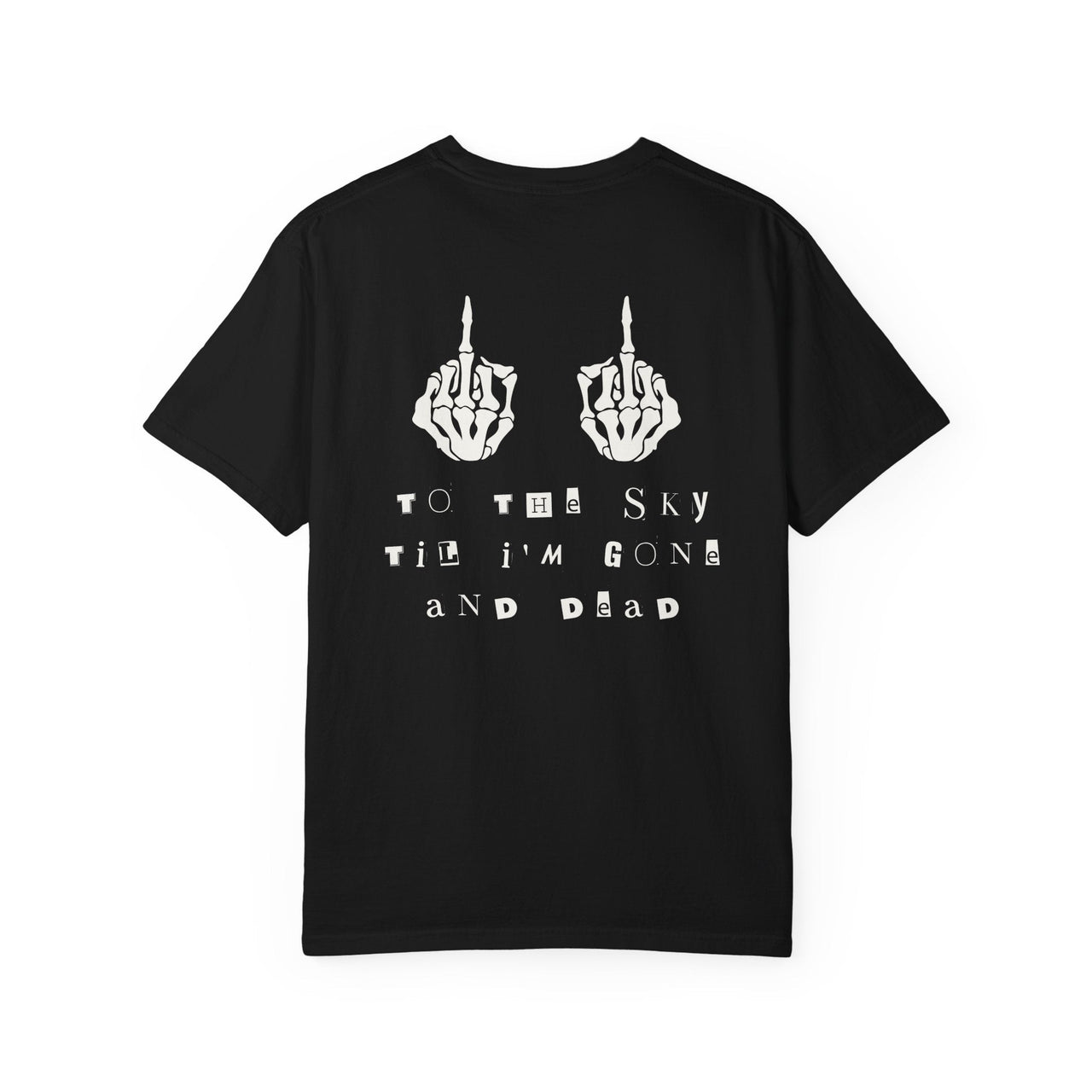 Middle Finger to the Sky Hardy Fan Tee - reversed - Sunlit Funlit | Graphic Tees for Country Concert Addicts