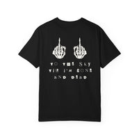 Thumbnail for Middle Finger to the Sky Hardy Fan Tee - reversed - Sunlit Funlit | Graphic Tees for Country Concert Addicts