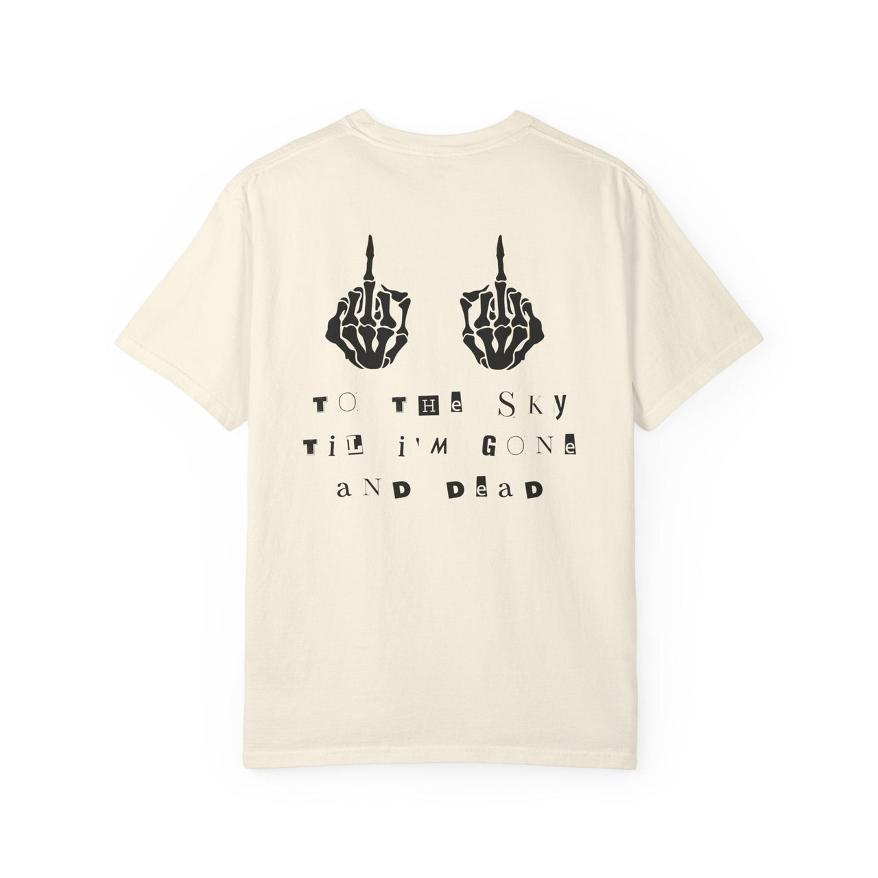 Middle Finger to the Sky Hardy Fan Tee - reversed - Sunlit Funlit | Graphic Tees for Country Concert Addicts