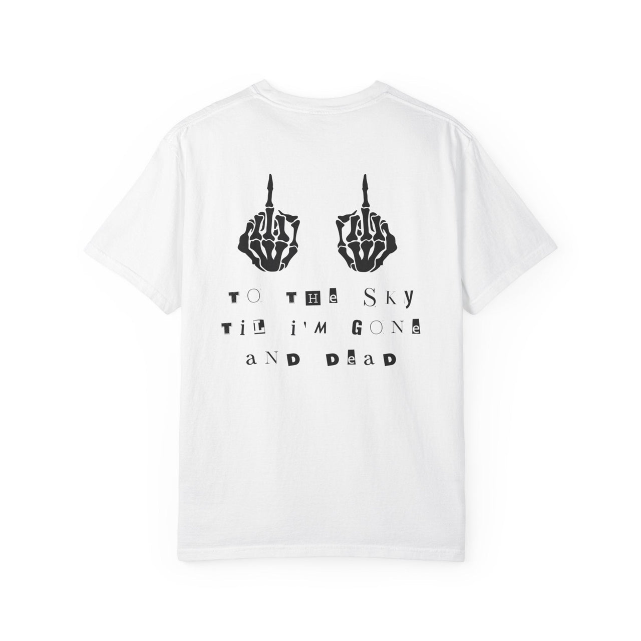 Middle Finger to the Sky Hardy Fan Tee - reversed - Sunlit Funlit | Graphic Tees for Country Concert Addicts