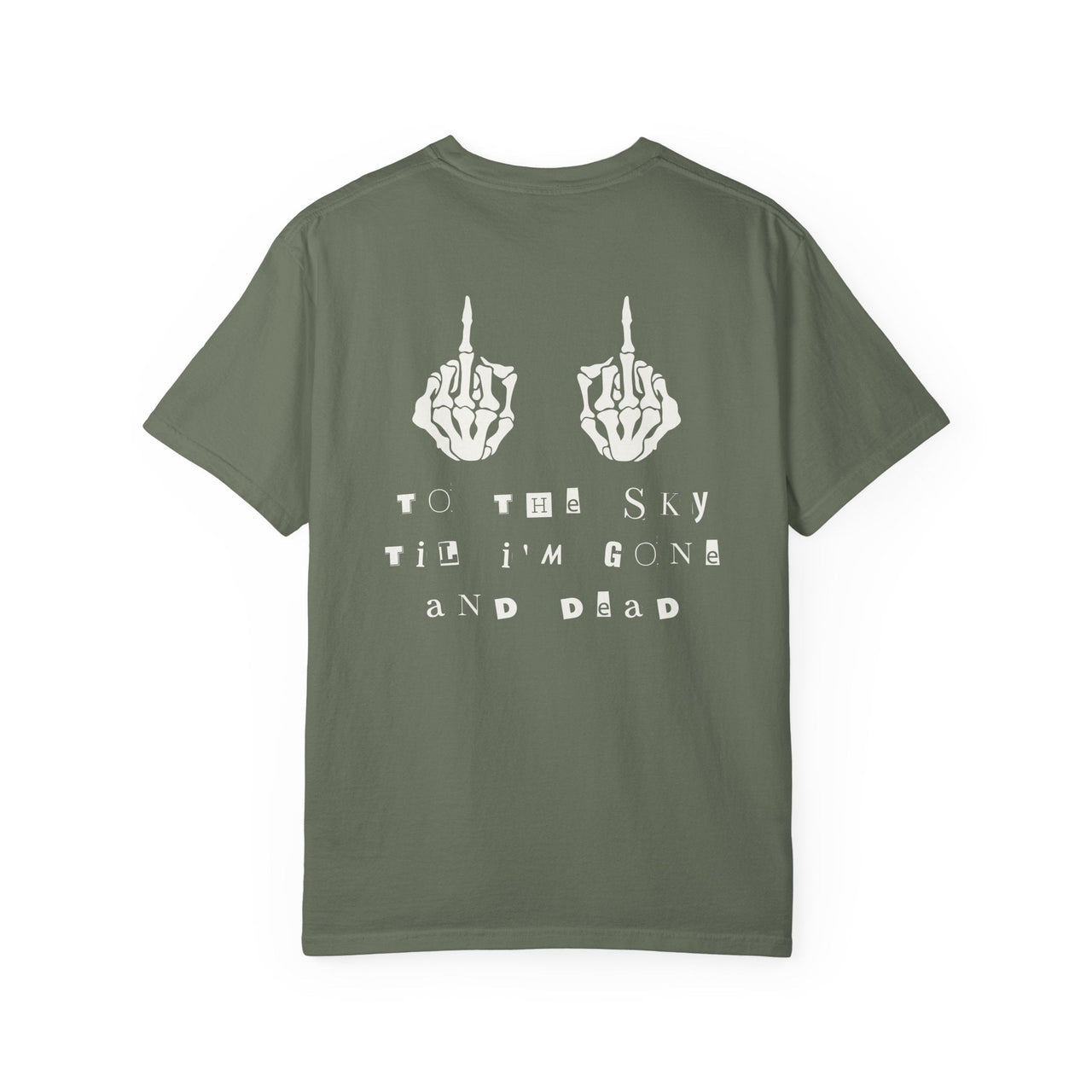 Middle Finger to the Sky Hardy Fan Tee - reversed - Sunlit Funlit | Graphic Tees for Country Concert Addicts