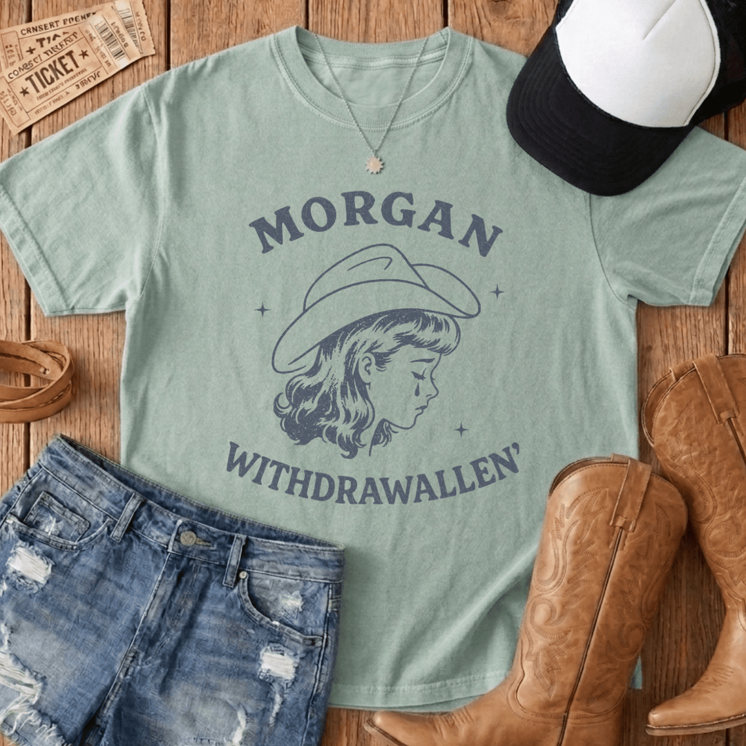 Morgan Withdrawallen' Retro Cowgirl Tee