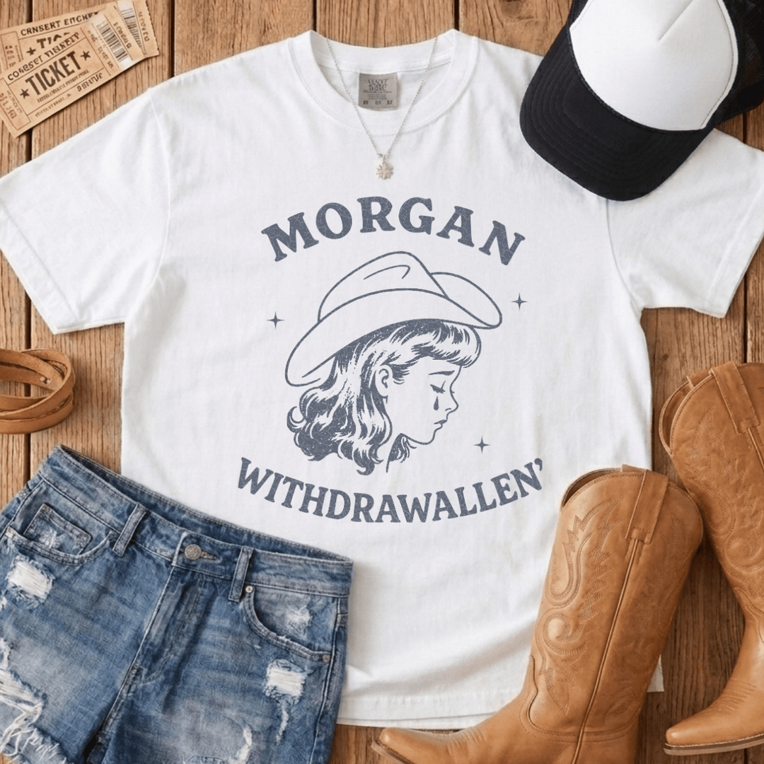 Morgan Withdrawallen' Retro Cowgirl Tee