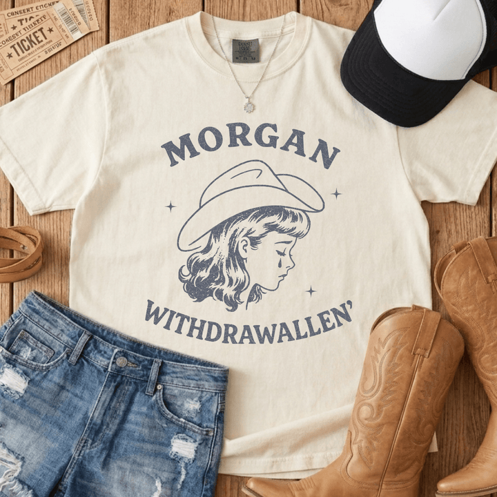 Morgan Withdrawallen' Retro Cowgirl Tee
