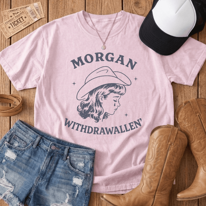 Morgan Withdrawallen' Retro Cowgirl Tee