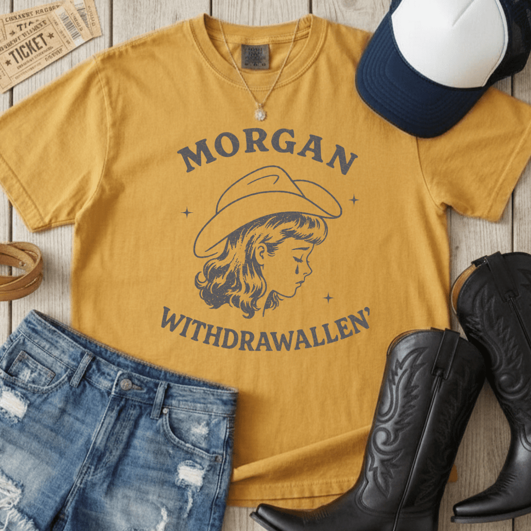Morgan Withdrawallen' Retro Cowgirl Tee