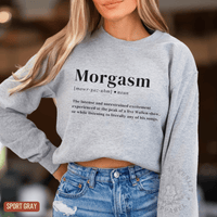 Thumbnail for Morgasm Country Concert Sweatshirt - Sunlit Funlit | Graphic Tees for Country Concert Addicts