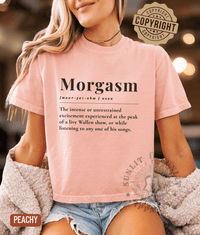 Thumbnail for Morgasm Cropped Country Music Shirt 