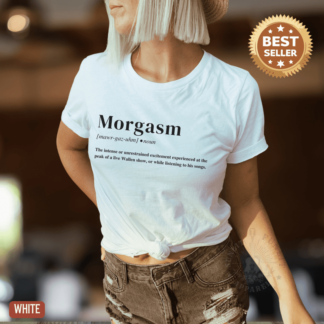 Morgasm Lightweight Country Concert Shirt - Sunlit Funlit