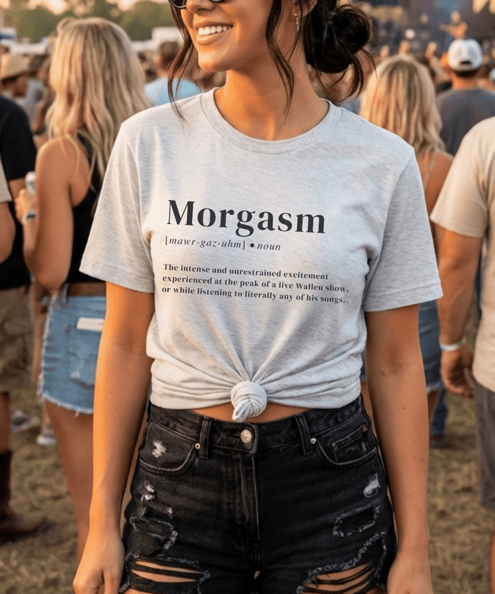 Morgasm Lightweight Country Concert Shirt